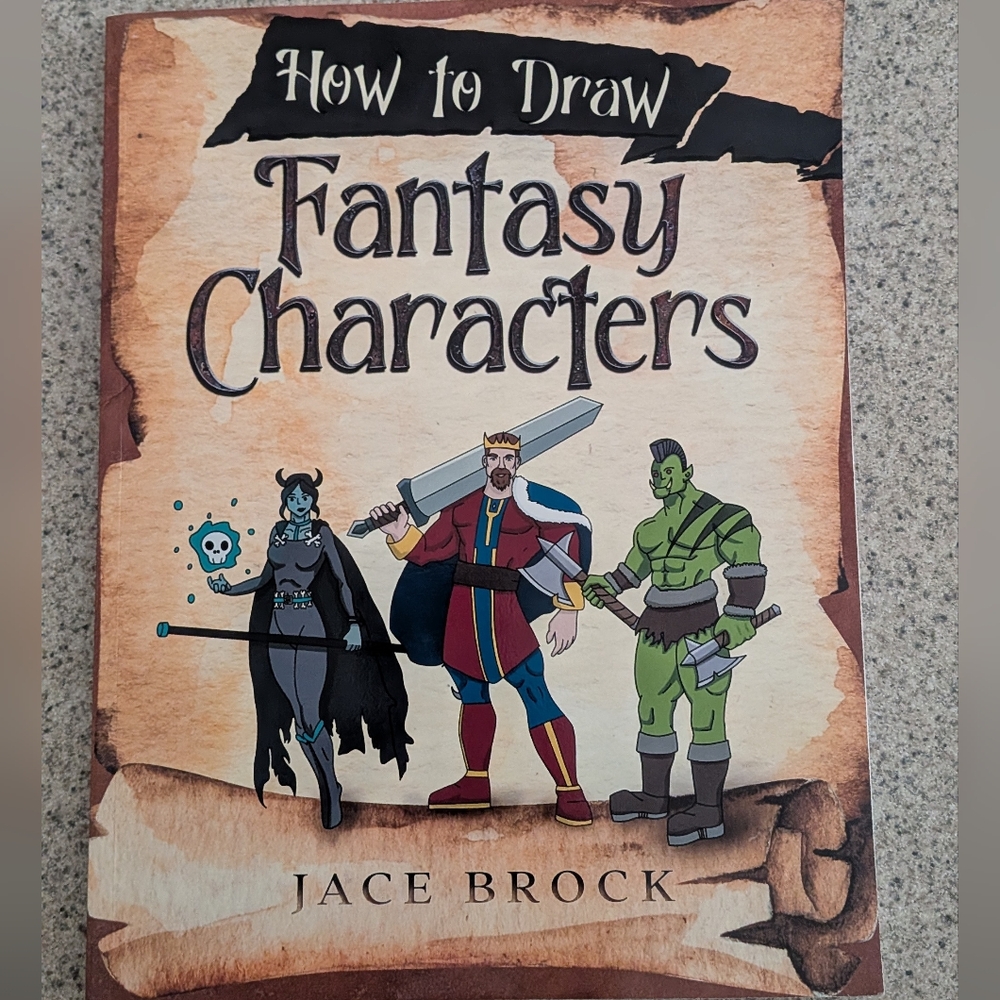 How to Draw Fantasy Characters Book